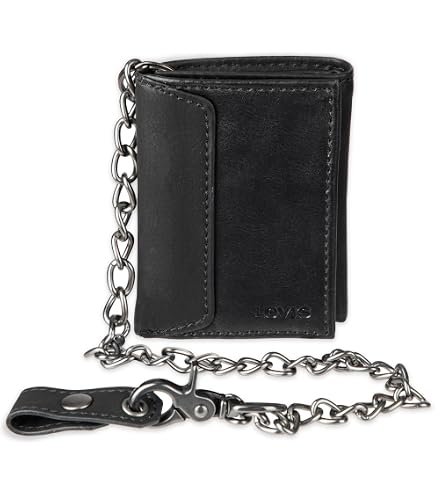 Amazon.com: Marshal Lambskin Leather Men's Trifold Outside ID